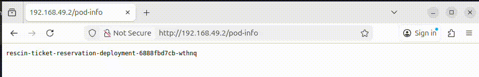Pod info